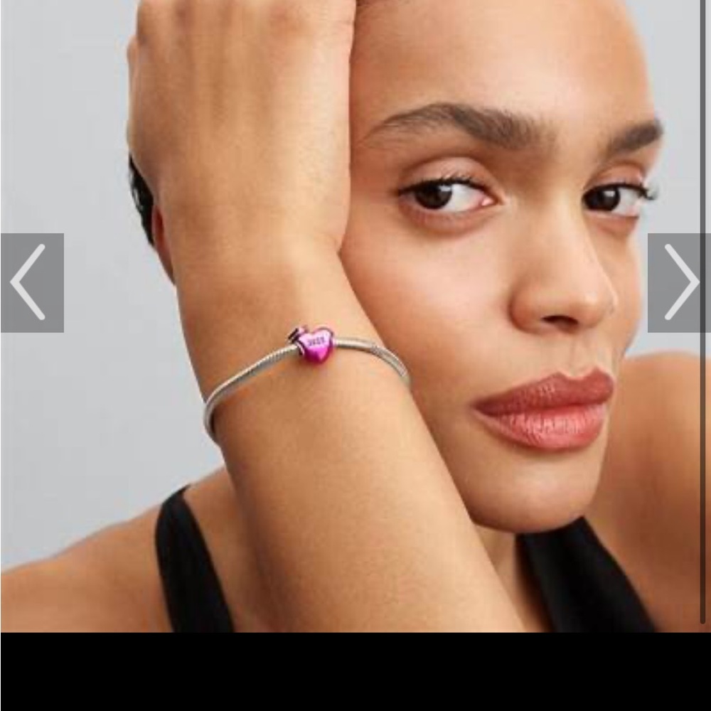 Pandora Pink Heart graduation charm. 2025.  New in box- comes with box(es)/bag. - Picture 2 of 7